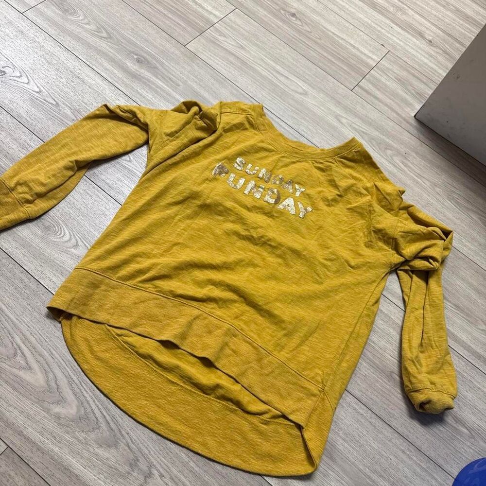 17-sundays Women's Yellow Sweatshirt